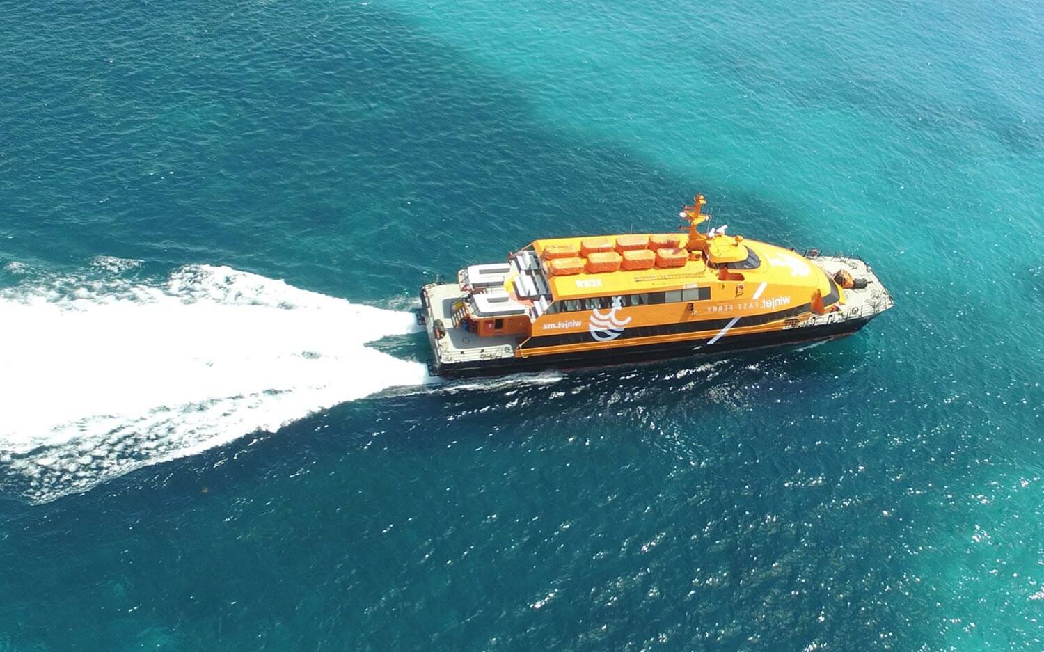Cozumel My Cozumel winjet ferry